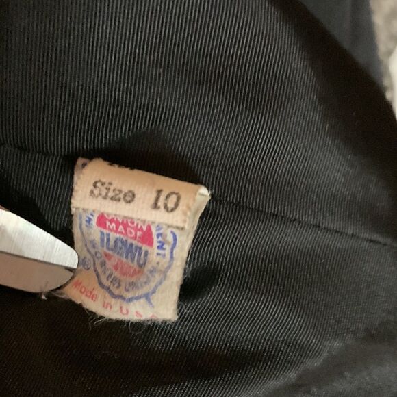 Prestige Boston Size 10 Union Made USA Black White Tweed Woman’s Jacket Pockets - Picture 11 of 13